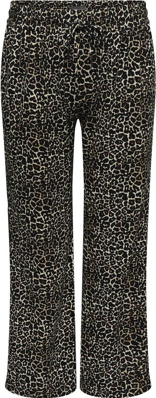 ONLY CARMAKOMA Broek Poptrash Leopard