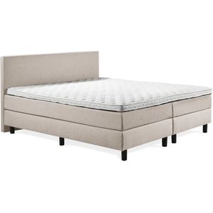 Boxspring Luxe Glade Hoofdbord 110 x 190 Biege