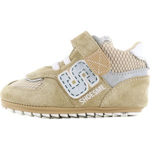 Baby | Lage schoenen | Meisjes | BEIGE | Leer | Shoesme | Maat 20