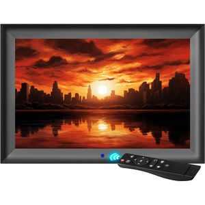 Digitale Fotolijst met Wifi - Fotolijsten - Frameo App - HD Kwaliteit - Zwart