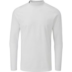 Under Armour CGI LS Golf Mock-White / White / Jet Gray