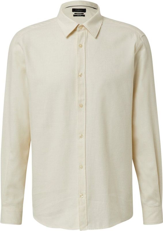 Hemd - Gestreept - Katoenflanel - Regular Fit