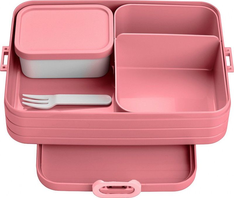 Mepal - Bento Lunchbox - Broodtrommel - Vivid Mauve - 8 Boterhammen
