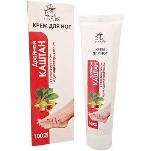 Beencrème tegen spataderen - paardenkastanje met bioflavonoïdes - ginko biloba - 100 ml