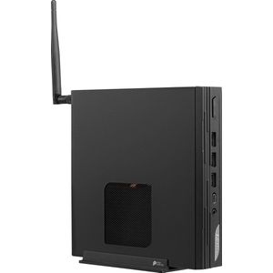 MSI PRO DP10 13M-011BE - Barebone-PC Intel Core i5-1340P - Intel UHD Graphics 770 - Maximaal 64 GB geheugen - HDD & SSD - Wi-Fi 6E - Bluetooth 5.3 - zwart