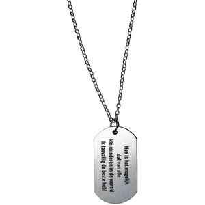 Akyol - hoe is het mogelijk van alle kleinkinderen in de wereld ik toevallig de beste heb! ketting - Liefde - de liefste kleinkinderen - cadeautje - verjaardagscadeau - verjaardag - cadeau voor opa - cadeau voor oma - cadeau - kado - geschenk - gift