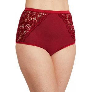 Kanten slip met hoge taille - set van 2