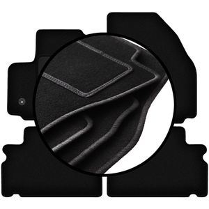 Complete set veloursmatten voor: Ford Galaxy MK2 minivan (2012-2015)