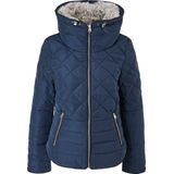 QS - Winterjas - Navy - Gewatteerde Jas - Normale Pasvorm