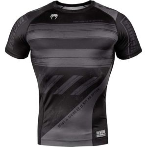 Venum Amrap Rash Guard Zwart Grijs Compressie Shirts Venum - XXL