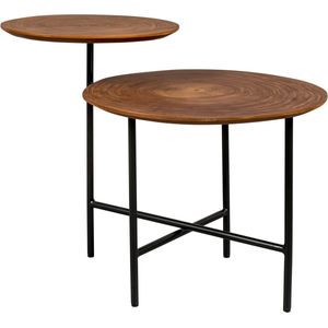 Dutchbone Mathison Bijzettafel - Bruin
