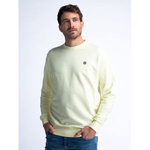 Petrol Industries - Heren Comfortabele Sweater Cabana - Geel - Maat XXXL
