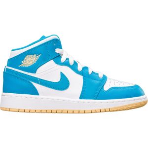 Air Jordan 1 Mid Aquatone (GS) - DQ8423-400 - Maat 37.5 - Kleur als op foto - Schoenen