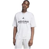 adidas - Common Goal - T-shirt - Wit - Korte Mouwen
