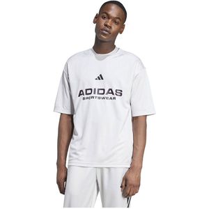 adidas - Common Goal - T-shirt - Wit - Korte Mouwen