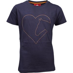 Red Horse Shirt Red Horse Toppie Kids Donkerblauw