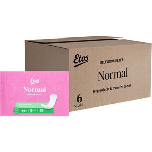Etos Inlegkruisjes voordeelverpakking - Normaal - 6 x 45 stuks