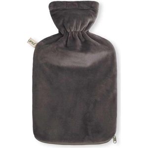 Kruik 1,8 liter met zachte fleece hoes en ritssluiting - Veilig en comfortabel verwarmingsmiddel