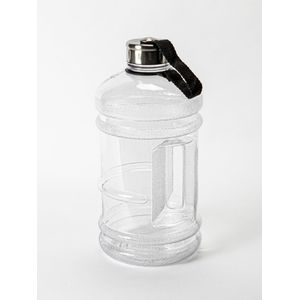 Waterfles | XXL Bidon (2.2L) | Drinkfles | Bidon | Fitness | Waterfles 2.2 Liter - Transparant