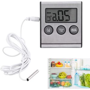 Titel: LCD Koelkast Temperatuurmeter met Max/Min Record Functie