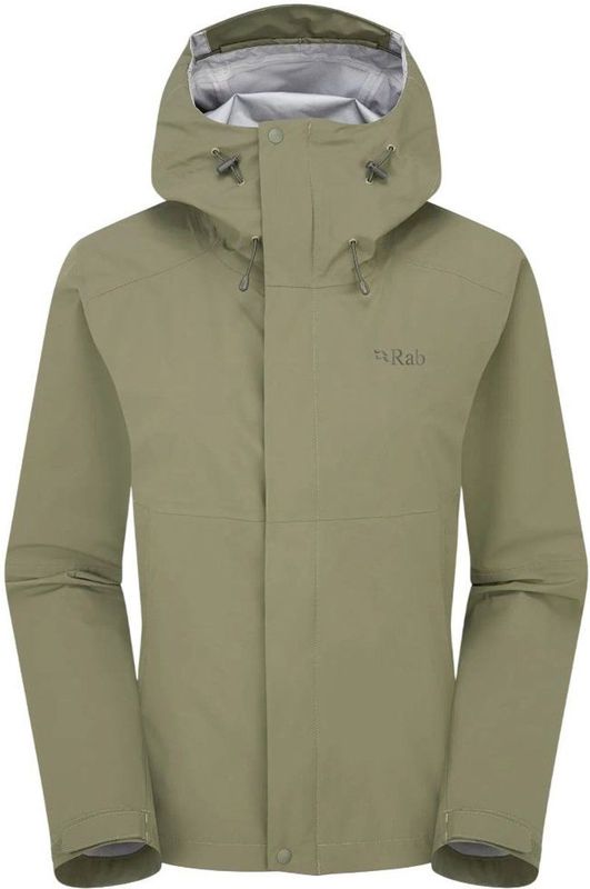 Rab - Firewall Jacket - Jas - Light Khaki - Waterdicht, winddicht, ademend