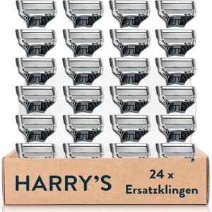 Scheermesjes voor mannen met precisietrimmer - 24 reservemesjes en 5 anti-wrijvingsmessen