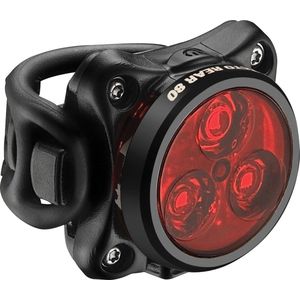 Lezyne Zecto Drive Rear - Oplaadbare LED fietslamp achter - 8 Standen - 80 Lumen - Accu tot 11 uur - Aluminium/Kunststof - Zwart