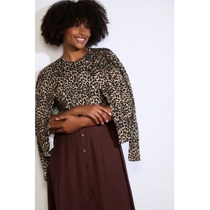 LolaLiza - Cardileo2e - Vest - Lt Beige/black