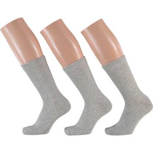 Apollo Sokken Katoen Lichtgrijs 35-42