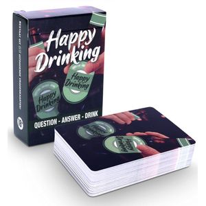 Happy Drinking - Drankspel, Speelkaarten, Kaartspel, Party game, 18+