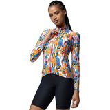 Alé Womens Special Edition Tribal L/S Jersey Fietsshirt (Dames |grijs)