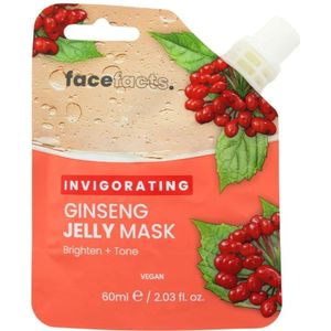 Face Facts | Invigorating Ginseng Jelly Mask - 60ml - Vegan