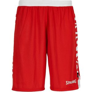 Spalding Essential 2.0 Reversible Short Heren - Rood / Wit | Maat: L