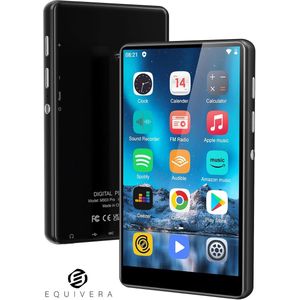 Equivera MP3 Speler Bluetooth - MP3 Speler - MP3 Speler met Bluetooth - MP3 Speler Bluetooth met FM Radio