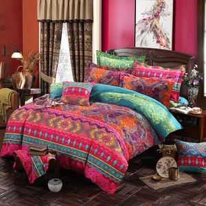 Goodivery ® Boho Chic Beddengoedset met Mandala Ontwerp en Ritssluiting in Drie Delen