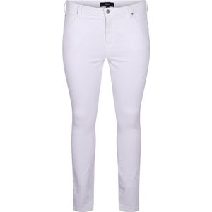 ZIZZI JPIPER, AMY JEANS Dames Jeans - White - Maat 48/78 cm