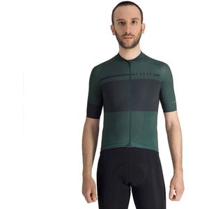 Tsunami Tourmalet Korte Mouw Wielertrui Groen M Man