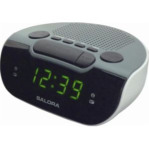 Digitale Wekker met AM/FM Radio en LED Display - Twee Alarmen, Snooze Functie