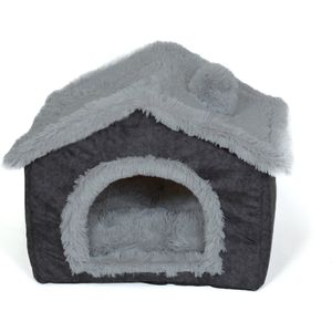 NapZZZ Honden/Katten huis S 40 cm Eco Antraciet