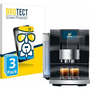 BROTECT - Screenprotector voor Jura Z10 - Folie Beschermfolie Beschermglas transparant (3 Stuks)
