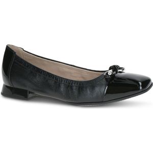 CAPRICE Ballerina 9-22104-41 Ballerina's - Black Comb I - Leer/Synthetisch