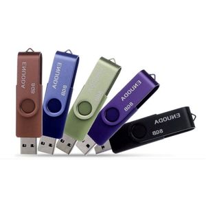Enuoda USB Stick 8GB 5 Stuks USB 2.0