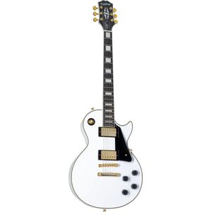 Epiphone Les Paul Custom Alpine White - Single-cut elektrische gitaar