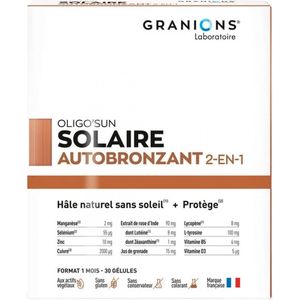 Granions Oligo'Sun Zelfbruiner 2in1 30 Capsules