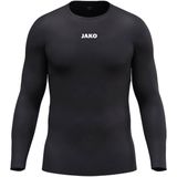 JAKO Unisex shirt met lange mouwen Function, zwart, S