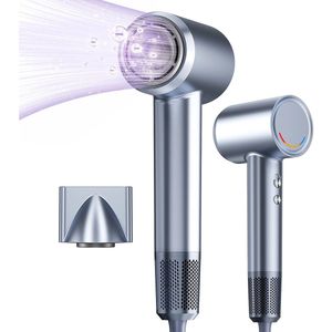 SYTIFRO Föhn - Ionische Föhn - Straight Haarföhn - Reisföhn - Snel, Pluisvrij, Glanzend - Föhn Geluidsarm - 4 Warmtestanden en 3 Snelheden