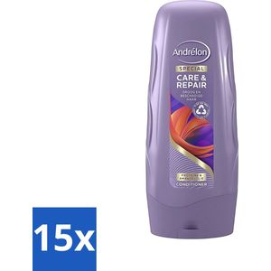 Andrélon - Care & Repair - Conditioner - Herstel & Voeding - 300 ml - Bulkverpakking - 15 stuks