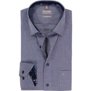 OLYMP - Luxor - Overhemd - Marine Blauw - Comfort Fit