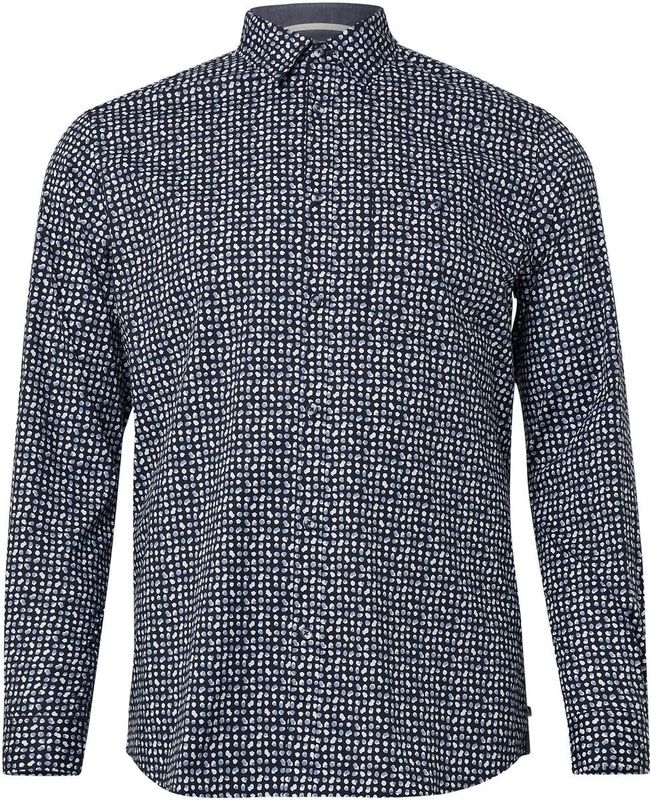 Shirt - Slim-fit - Katoen-stretch - Casual - Overhemden