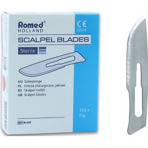 Romed scalpelmesjes nr. 18 steriel Romed